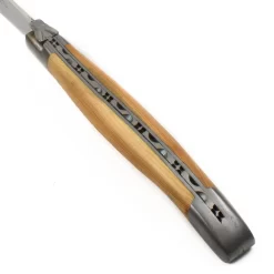 Laguiole En Aubrac Single Cheese Knife, Juniper -Sous Chef LR0029LaguioleenAubracSingleCheeseKnife Juniper3