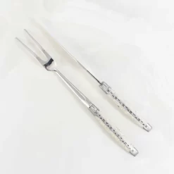 Laguiole En Aubrac Oyster Shell Handle Carving Set -Sous Chef LR0033L2