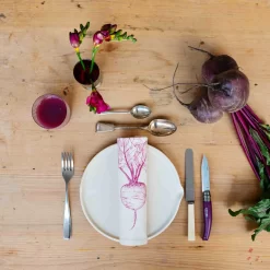 Garden Veg Mixed Design Napkins Box Of 6 -Sous Chef LT0001 GardenVegMixedDesignNapkinsBoxof6 LS2