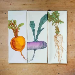 Gift Box Set Of 3 Mixed Veg Tea Towel -Sous Chef LT0002 MixedVegTeaTowelGiftBoxSetof3 LS2