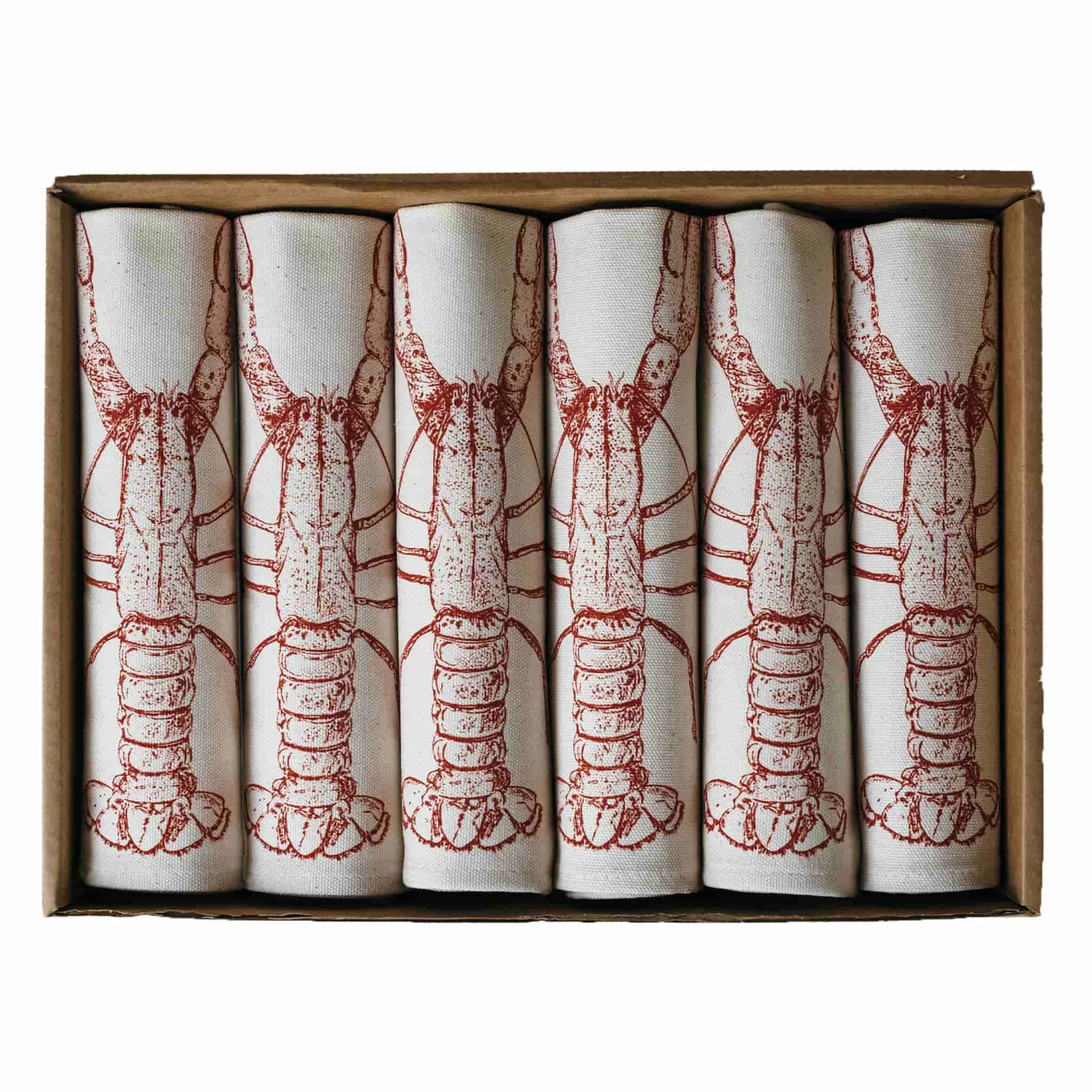Lobster Design Napkins Box Of 6 1 Lobster Design Napkins Box Of 6