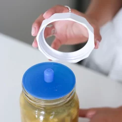 Masontops Wide Mouth Tough Bands, Set Of 4 -Sous Chef MJ0002MasontopsWideMouthToughBands Setof4Life2