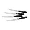 Messermeister Avanta Steak Knife, Set Of 4, Black