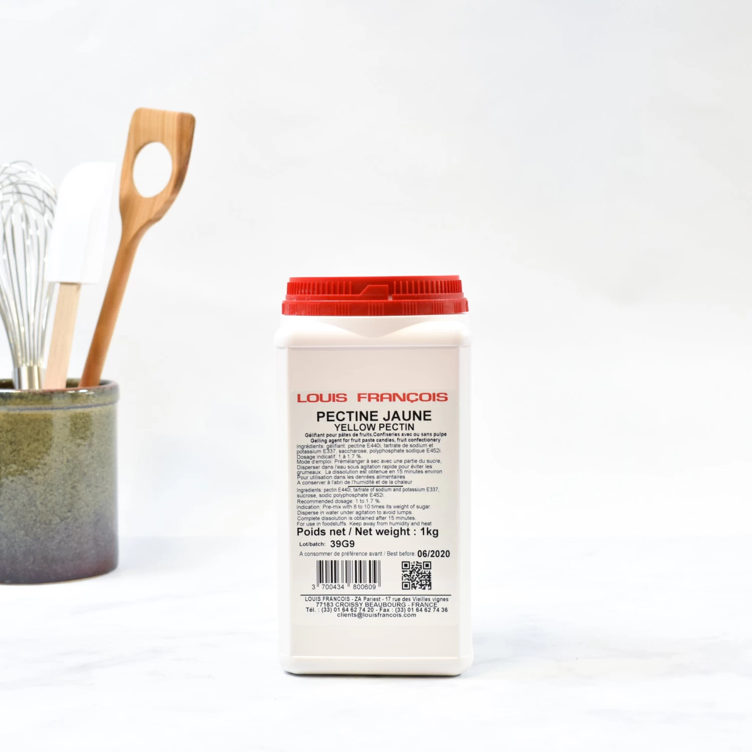 Louis Francois Yellow Pectin 1kg 2 Louis Francois Yellow Pectin 1kg - Image 2