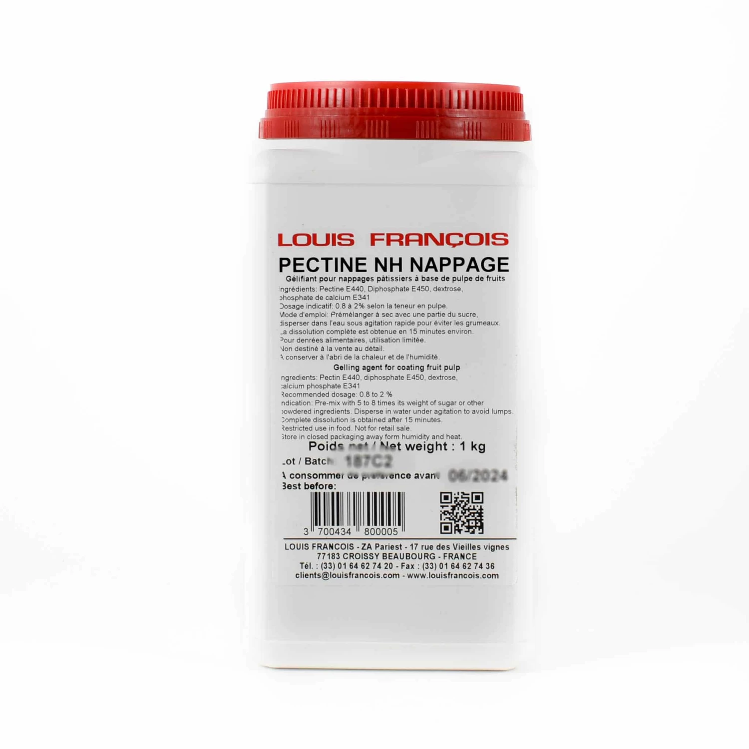 Louis Francois Pectine NH Nappage 1kg 1 Louis Francois Pectine NH Nappage 1kg