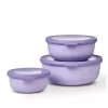Mepal Cirqula Round 3 Piece Set, Nordic Lilac
