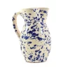 Puglia Blue Splatter Pitcher