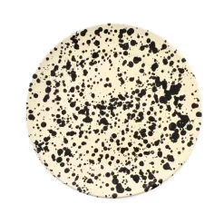 Puglia Black Splatter Dinner Plate 27cm