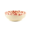 Puglia Red Splatter Bowl, 19cm