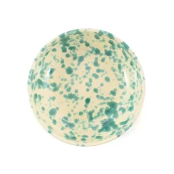 Puglia Aquamarine Splatter Bowl 19cm -Sous Chef NC0048 PugliaAquamarineSplatterBowl19cm