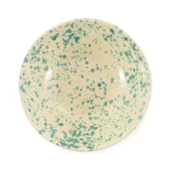 Puglia Aquamarine Splatter Large Salad Bowl 28cm -Sous Chef NC0049 PugliaAquamarineSplatterLargeSaladBowl28cm