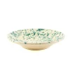 Puglia Aquamarine Splatter Pasta Bowl 29cm