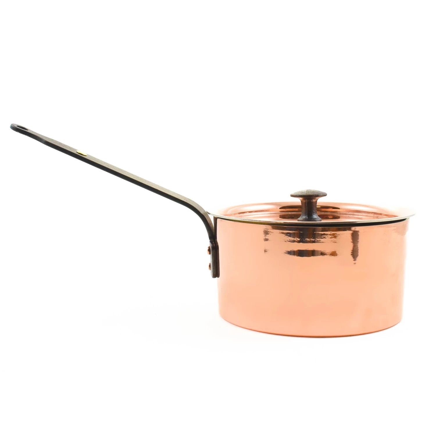 Netherton Foundry Copper Saucepan With Lid 2 Netherton Foundry Copper Saucepan With Lid - Image 2