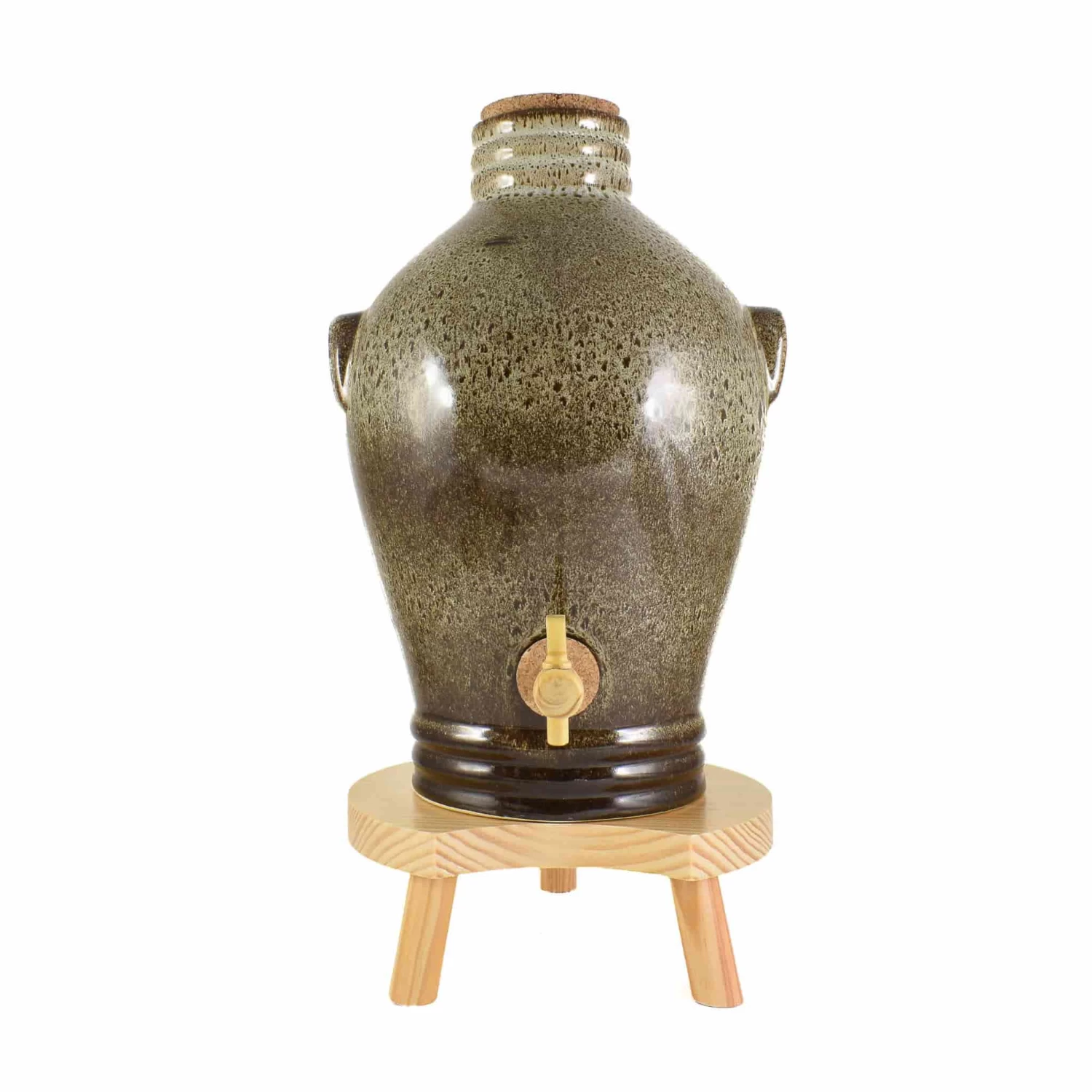 Cream Speckled Vinaigrier 3L 2 Cream Speckled Vinaigrier 3L - Image 2