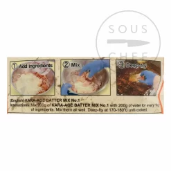 Nihon Shokken Kara-age Batter Mix 2kg -Sous Chef NS0006 NihonShokkenKara ageBatterMix2kg INS