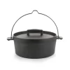 Skeppshult Traditional Cast Iron Dutch Oven 5.5l