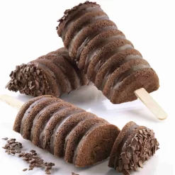 Silikomart Regular Twisted Ice Cream Lolly Mould -Sous Chef SL0163SilikomartRegularTwistedIceCreamLollyMould2
