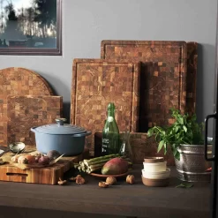 Teakhaus End Grain Butcher Block With Juice Canal, Medium -Sous Chef TK0006 TK0009lifestyle 68a70a4c a861 4b0a 9b2c 012eca55f8f1