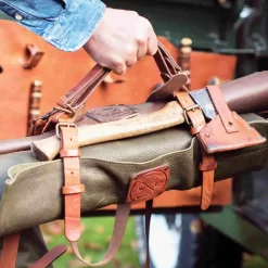 Witloft Leather 5-Pocket Knife Roll, Green -Sous Chef WT0006WitloftLeather5 PocketKnifeRoll GreenLife 1
