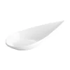 6 X Large Teardrop Canape Spoon
