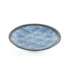 Blue Wave Medium Plate 22cm -Sous Chef blue wave medium plate 3