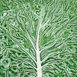 Bordallo Pinheiro Cabbage Salad Bowl -Sous Chef cabbage salad bowl closeup