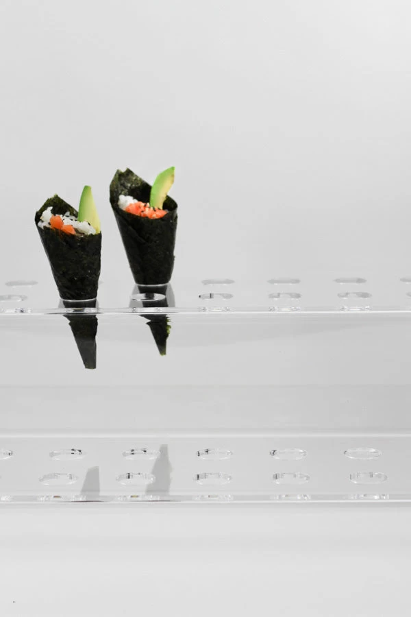 Buffet Display 2-Tier Canape Cone Tray For 40 Cones 2 Buffet Display 2-Tier Canape Cone Tray For 40 Cones - Image 2