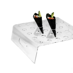 Canape Cone Tray With Handles For 30 Cones