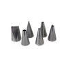 De Buyer 6 Stainless Steel Piping Nozzles