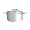 De Buyer Affinity Stainless Steel Casserole Pan With Lid