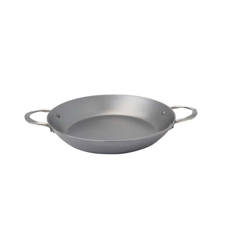De Buyer Mineral B Paella Pan 32cm 1 De Buyer Mineral B Paella Pan 32cm