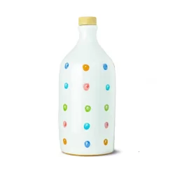 Frantoio Muraglia Medium Fruity Extra Virgin Olive Oil In Polka Dot Terracotta Bottle 500ml