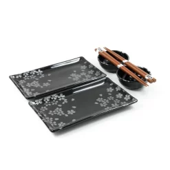 Kuro Hana Sushi Serving Set