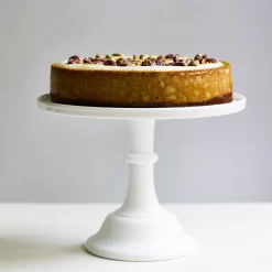 Mosser Glass White Milk Glass Cake Stand -Sous Chef lifestyle 0012 Souschef1816