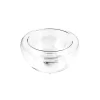 3 X 170ml Medium Double-Walled Glass Bowl