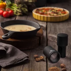 Microplane Black Spice Mill 5 Microplane Black Spice Mill -Sous Chef microplane spice mill lifestyle