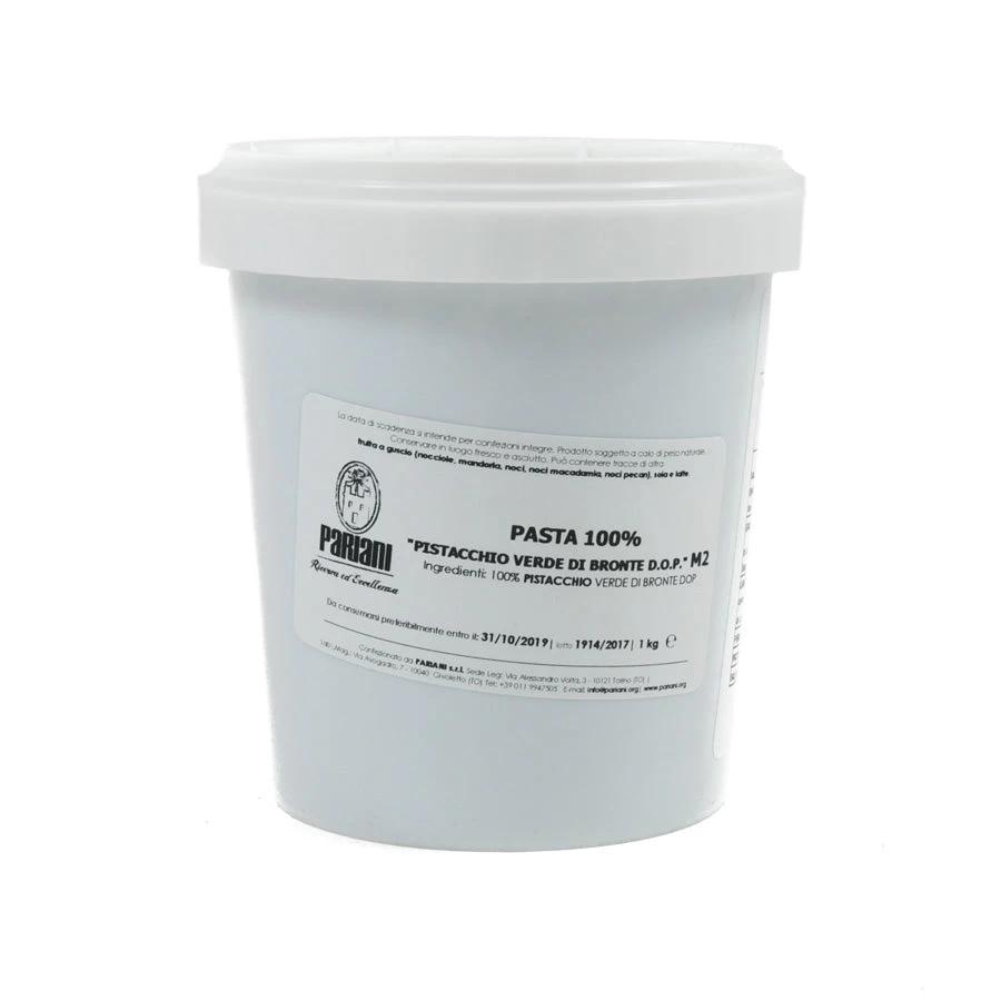 Bronte DOP Pistachio Paste 1kg 1 Bronte DOP Pistachio Paste 1kg