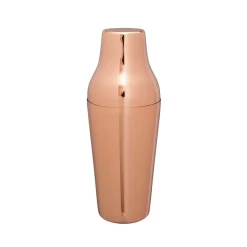 Copper Plated French Cocktail Shaker 600ml