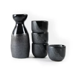 Black Sake Set