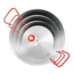 Paella Pan, 8-Person 33.5cm Dia -Sous Chef steel paella template 1