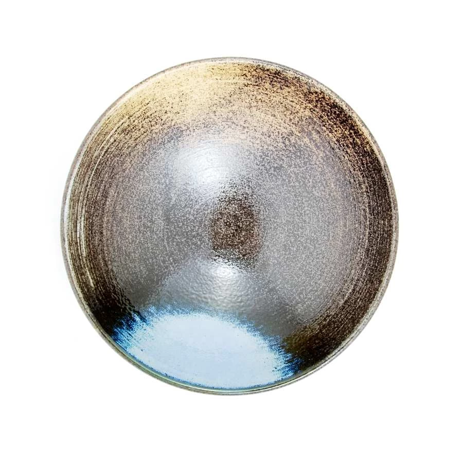 Blue-Black Glaze Bowl 2 Blue-Black Glaze Bowl - Image 2