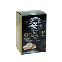 Bradley Whiskey Oak Bisquettes Pack Of 48